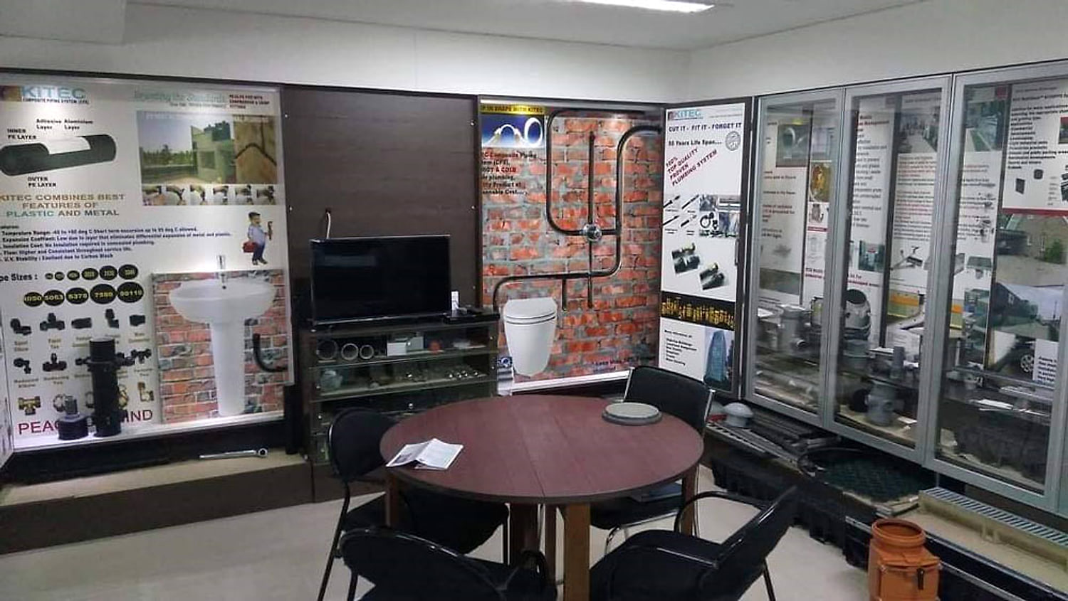 Shine Plumbing World display and training centre in Ahmedabad